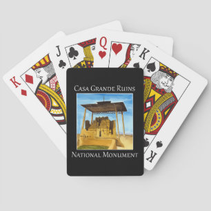 Casa Grande Ruins, National Monument in Arizona Playing Cards