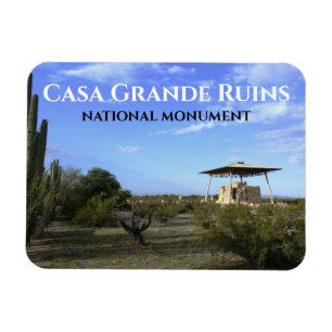 Casa Grande, the Grand House, National Monument AZ Magnet