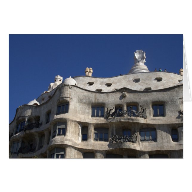 Casa Milà, Barcelone (Devant horizontal)