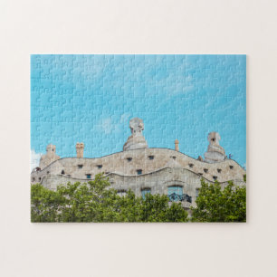 Casa Milà "La Pedrera" In Barcelona Gaudi Landmark Jigsaw Puzzle