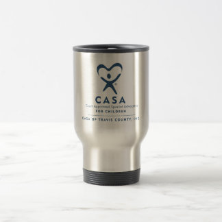 CASA of Travis County Travel Coffee Mug
