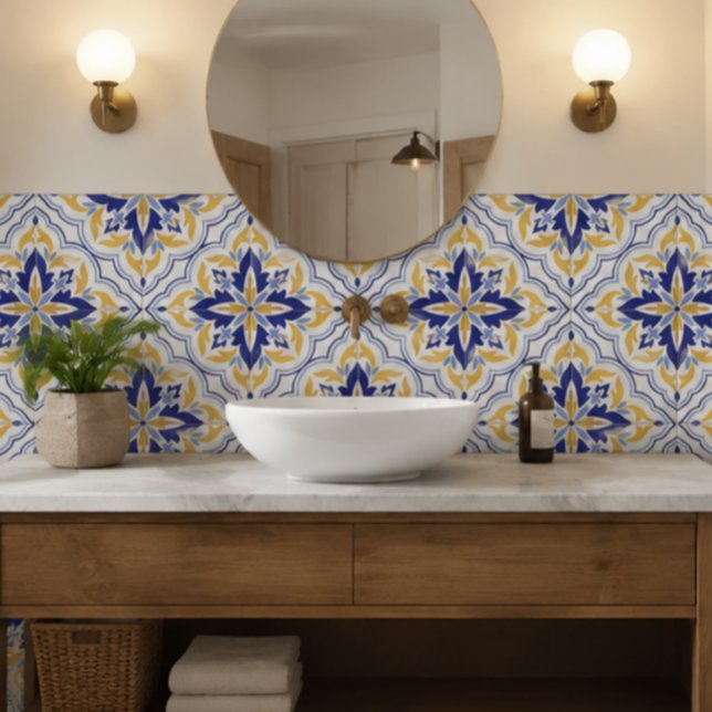 Casa Valencia Amber Medallion Mediterranean  Tile (Creator Uploaded)