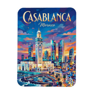 Casablanca Finance City Morocco Magnet