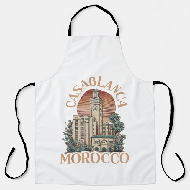 casablanca morocco apron (Front)