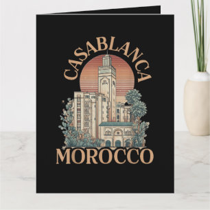 casablanca morocco card