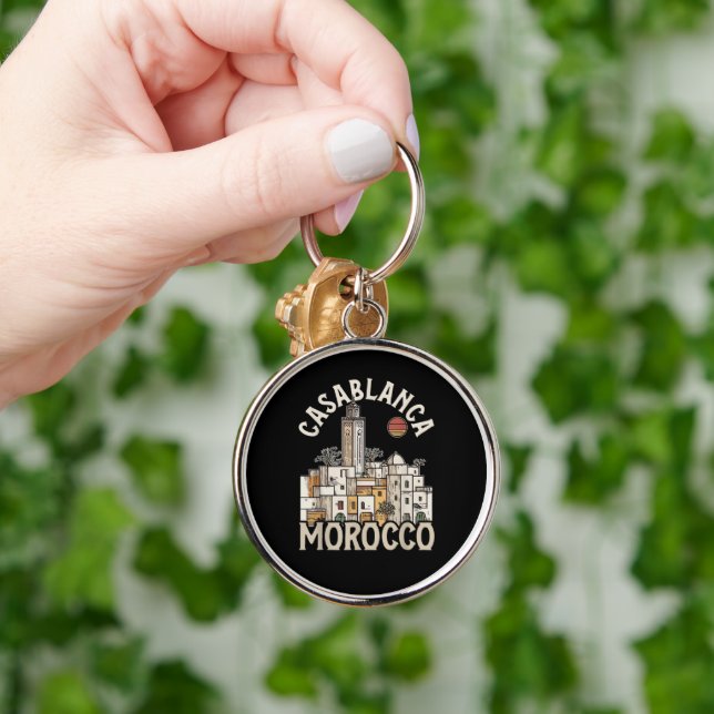 casablanca morocco  keychain (Hand)