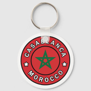 Casablanca Morocco Keychain