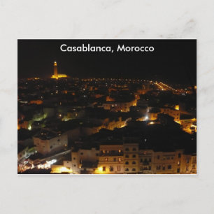 Casablanca, Morocco Postcard