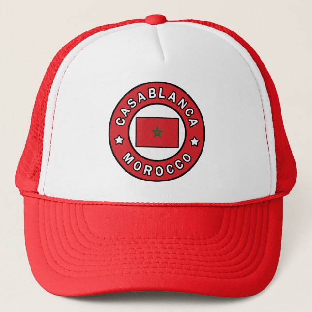 Casablanca Morocco Trucker Hat (Front)