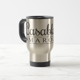 Casablanca nom personnalisé tasses