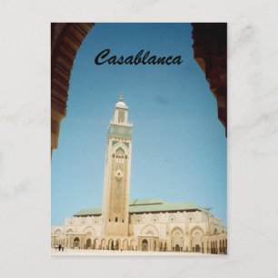 casablanca postcard