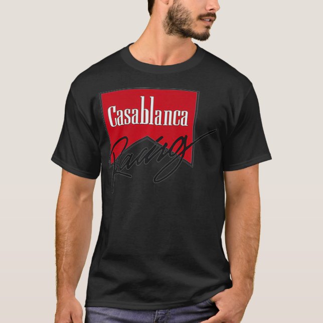 CASABLANCA Racing Double Sided Premium  T-Shirt (Front)