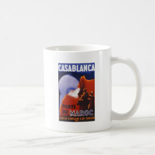Casablanca Vintage Travel Coffee Mug