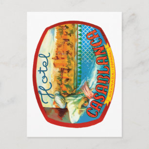 CasablancaHotel Postcard