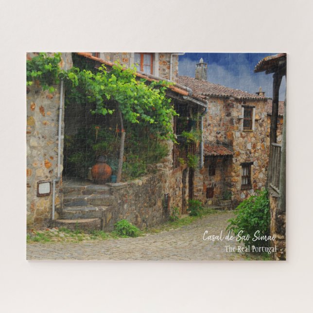 Casal de Sao Simao The Real Portugal Jigsaw Puzzle (Horizontal)