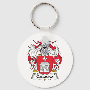 Casanova Family Crest Keychain