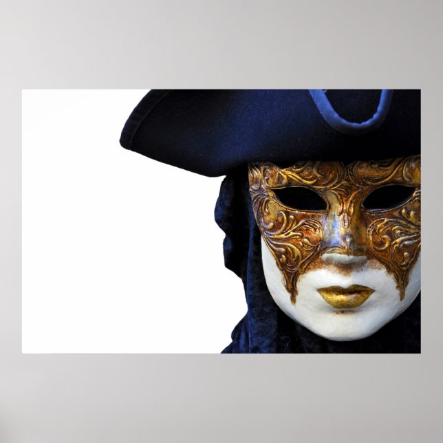 Casanova Theatre Venice Mask Poster (Front)