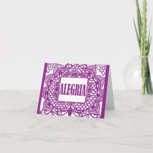CasaQ Papel Picado Note Card