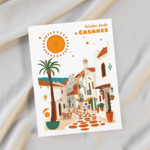 Casares spain holiday Málaga Postcard