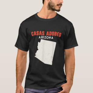 Casas Adobes Arizona USA State America Travel Ariz T-Shirt