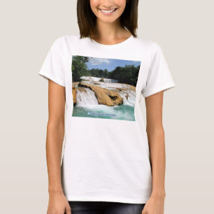 Cascadas de Agua Azul, Chiapas, Mexico T-Shirt