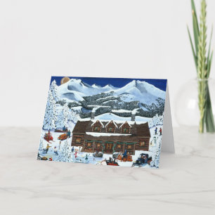 Cascade Cabin Holiday Card