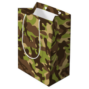 Cascade Camouflage Medium Gift Bag