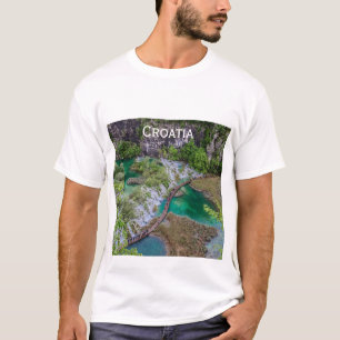 Cascade cascade du parc des lacs Plitvice T-Shirt