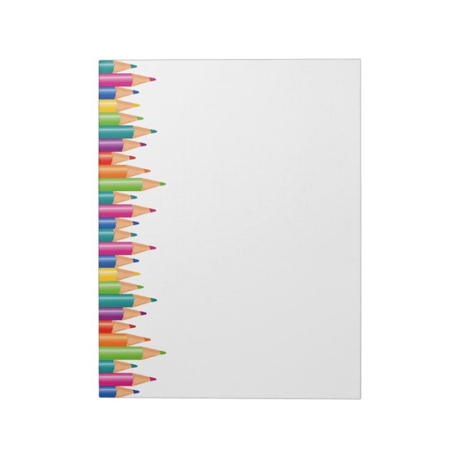 Cascade Coloured Pencils Notepad (Rotated)