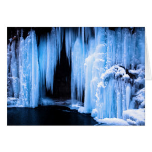 Cascade congelée