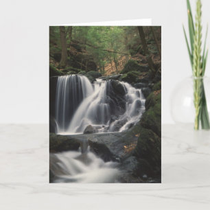 Cascade dans des cartes pour notes du Connecticut