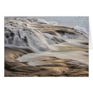 Cascade de Godafoss, hiver, Islande