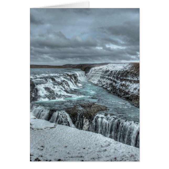 Cascade de Gullfoss, Islande (Devant)
