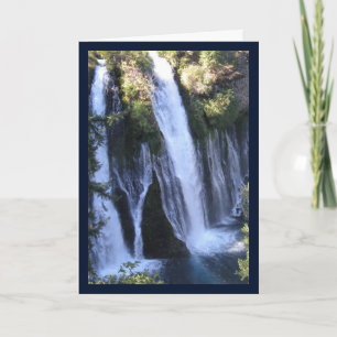 Cascade de Tarzan - Chanson de Sol. Carte de voeux