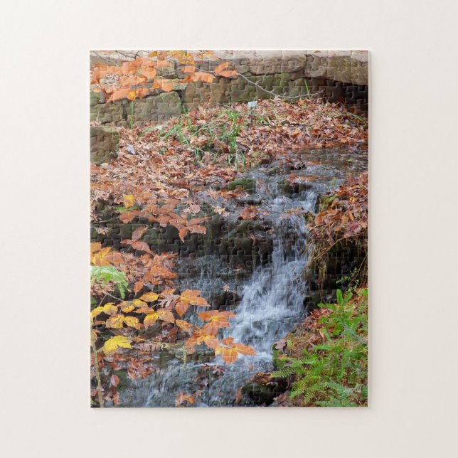 Cascade en Arkansas USA Jigsaw Puzzle (Vertical)