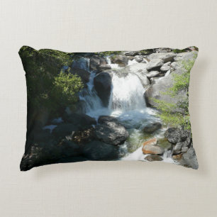 Cascade Falls at Yosemite National Park Accent Pillow