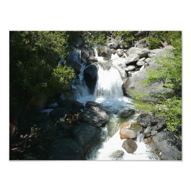 Cascade Falls at Yosemite National Park Photo Print (Front)