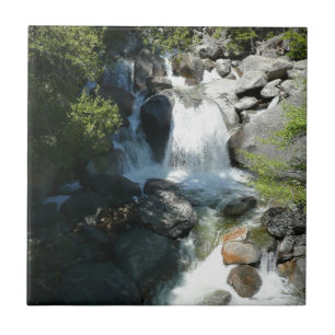 Cascade Falls at Yosemite National Park Tile