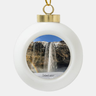 Cascade Islande - Ornement en céramique