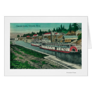 Cascade Locks on the Columbia River