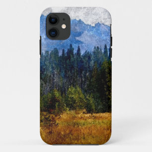 Cascade Mountains Meadow, Oregon iPhone 11 Case