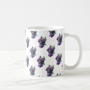 Cascade of Clematis Coffee Mug