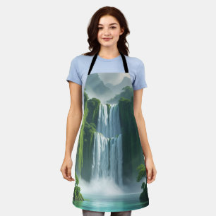 “Cascade of Flavour – Enchanting Waterfall ” Apron