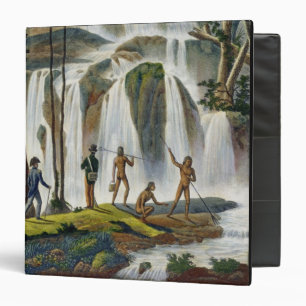 Cascade of Port Praslin, New Ireland, from 'Voyage Binder