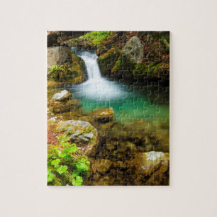 Cascade on Hare Creek, California Jigsaw Puzzle