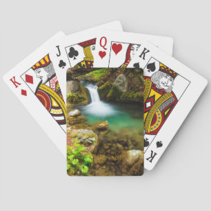 Cascade on Hare Creek, California Playing Cards