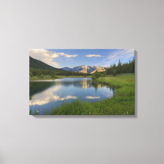 Cascade Ponds Canvas Print (Front)