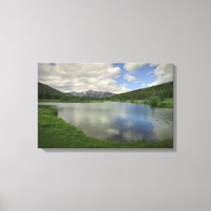 Cascade Ponds Canvas Print