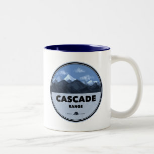 Cascade Range Camping Two-Tone Coffee Mug