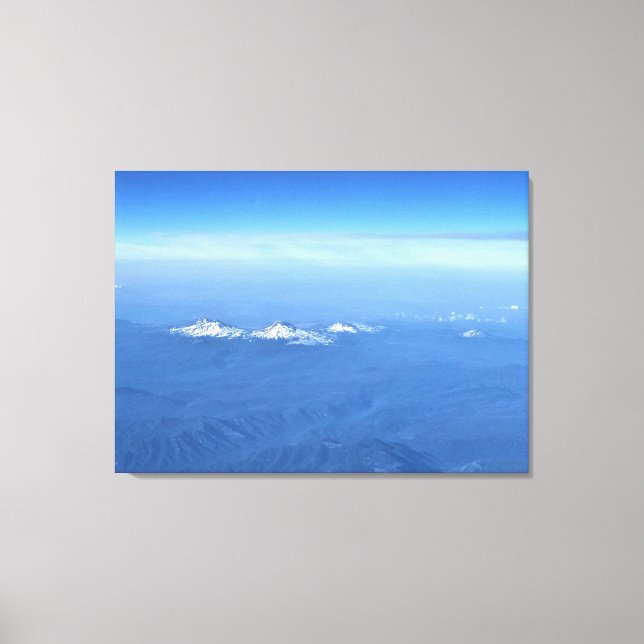 Cascade Range, Central Oregon Canvas Print (Front)